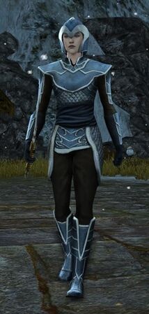 Summoned Female Mírdan Warrior Property Guard