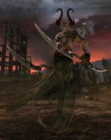 Vadokhar, a powerful Rogmul summoned by the High Sorcerer of Harad against Minas Tirith.[3][4]