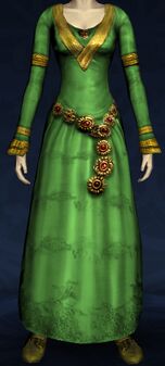 Green Ceremonial Dress