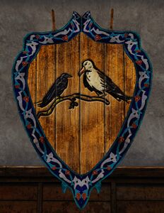 Raven and Albatross Swing Sign