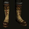 Brushed Leather Boots