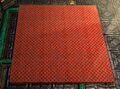 Decorative Red Carpet Floor