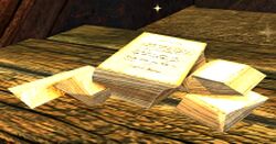 Image of Parchment Outside the Keep