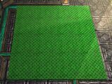 Decorative Green Carpet Floor