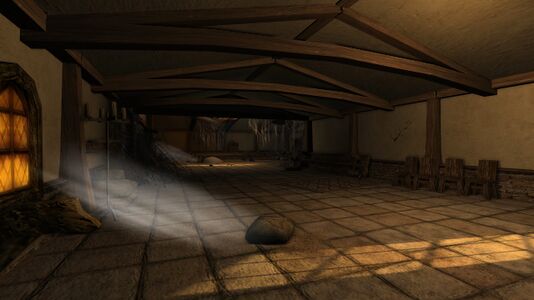 Iornaith's lair inside Sprigley's Cellar