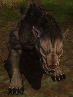 Harrowing Warg - Lotro-Wiki.com