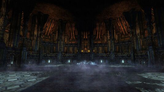 The ceremonial chamber