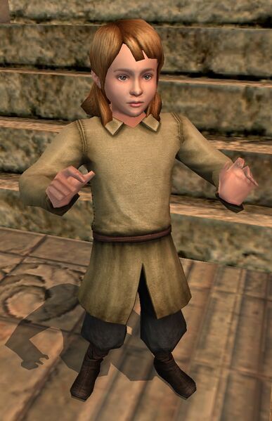 Gondorian Child - Lotro-Wiki.com