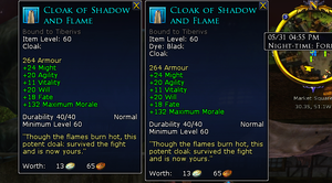 Cloak of Shadow and Flame