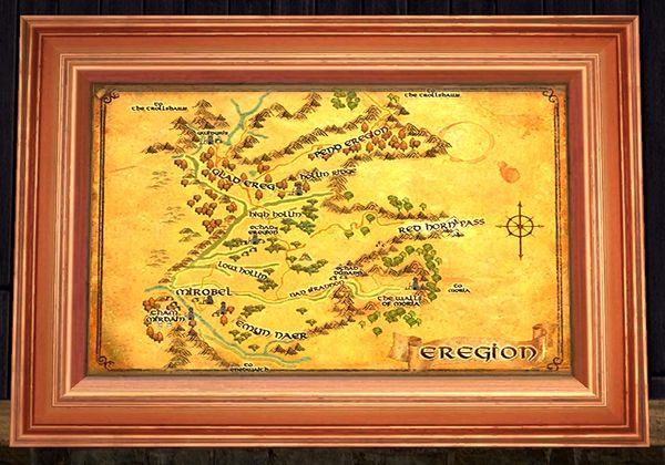 Lotro Eregion Map