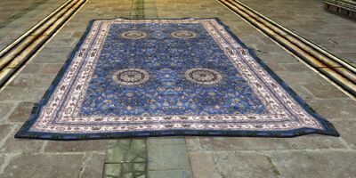 Short Blue Umbari Runner