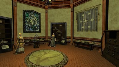 The inner study of the Scholar's Guild Hall