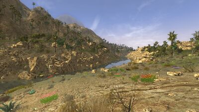 The Barûg then bends northwest, which is its general direction throughout.