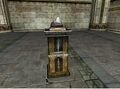 Gypsum Trophy on Pedestal