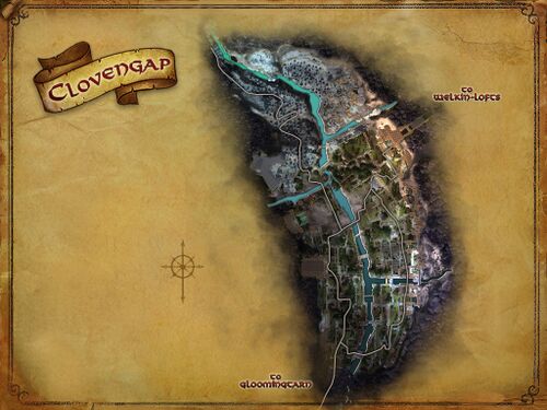 Clovengap Map