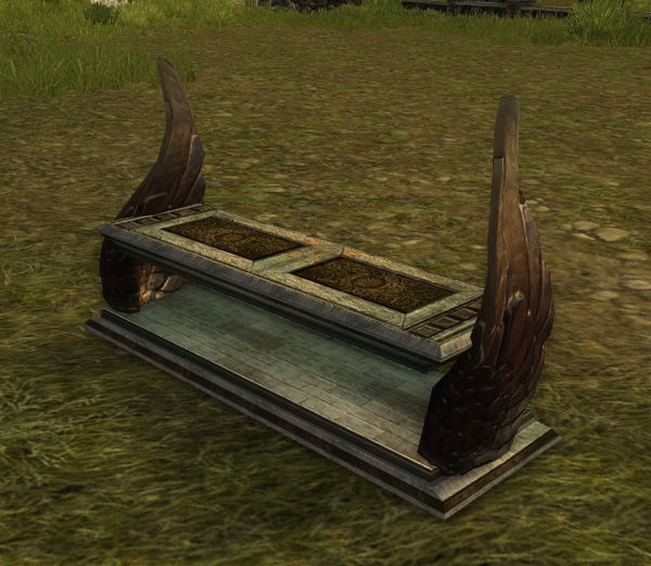 Item Double Winged Gondorian Bench Lotro Wiki