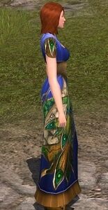 Peacock Dress