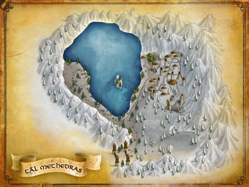 Tal Methedras map