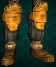 Dwarf Steel Boots - Gold dye