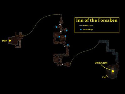 Map of the Inn of the Forsaken