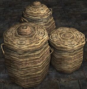 Small Group of Rattan Baskets