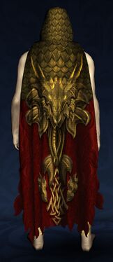 Hooded Cloak of the Unflagging Dragon