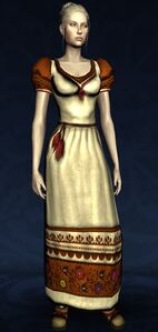 Cap-sleeved Dress of the Mountain Meadow
