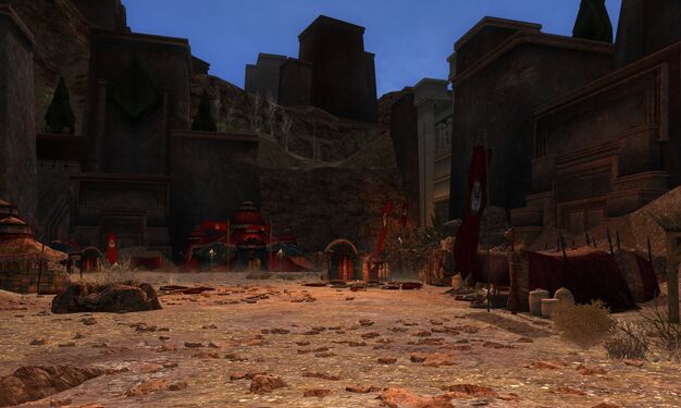 The central encampment