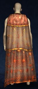 Firework Hoodless Cloak