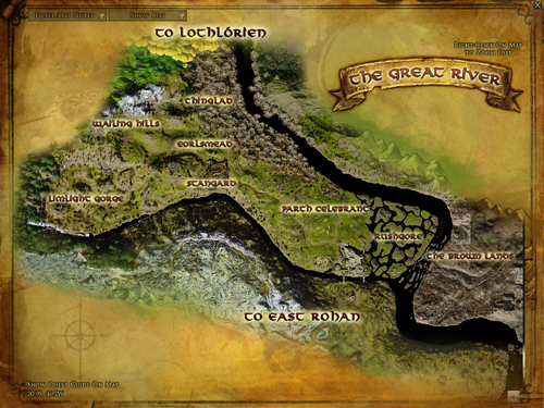 Topographic map of the Great River