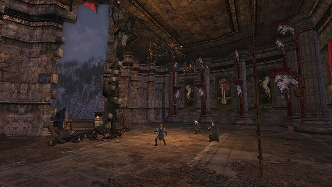 The breached gatehouse