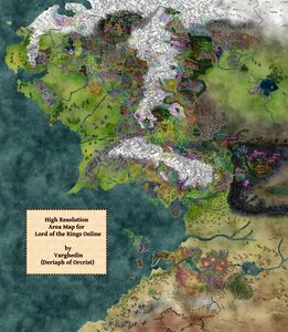 Areas of Middle-earth
