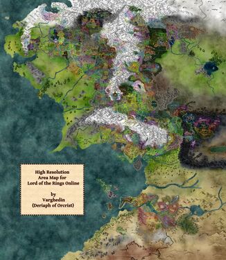 Areas of Middle-earth