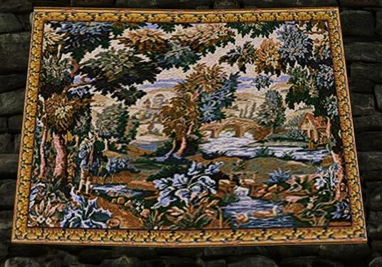 Idyllic Landscape Tapestry