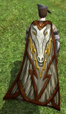 Ceremonial Shieldman's Woolen Cloak