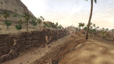 The Usâl enters Khûd Zagin, and desert sands start to line its former banks.