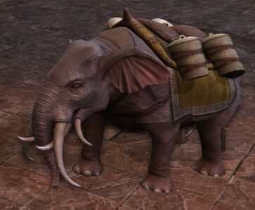 Well-laden Mûmak Calf