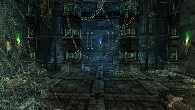 Bori's cell in the East Wing