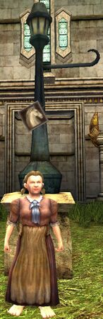 Female Hobbit Stable-master's Stand