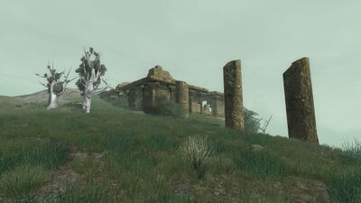 Ruins on the border of Ruddymore