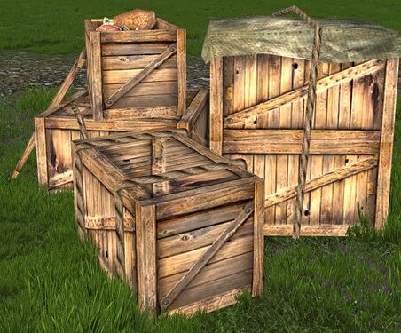 Assorted Crates of Meats for Market