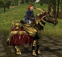 Image of Steed of the Unflagging Dragon (Pony)