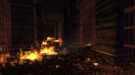 Flame-wraiths stalk the halls