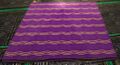 Decorative Fancy Purple Carpet Floor, Second Style