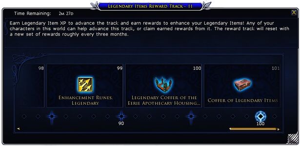 Legendary Item Reward Track - Season 11