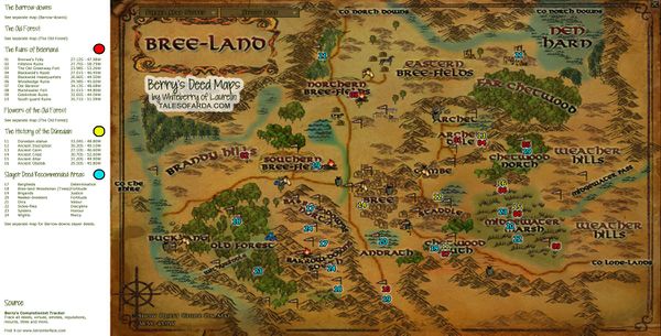 Whiteberry Eriador Maps - Lotro-Wiki.com