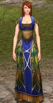 Peacock Dress