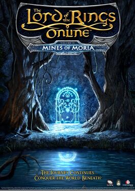 Mines of Moria poster. This posted was included with any of the expansion box editions.
