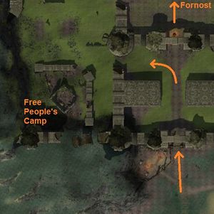 Treasure Hunters' Camp Terrain Map