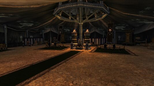 Inside Elendil's War-tent